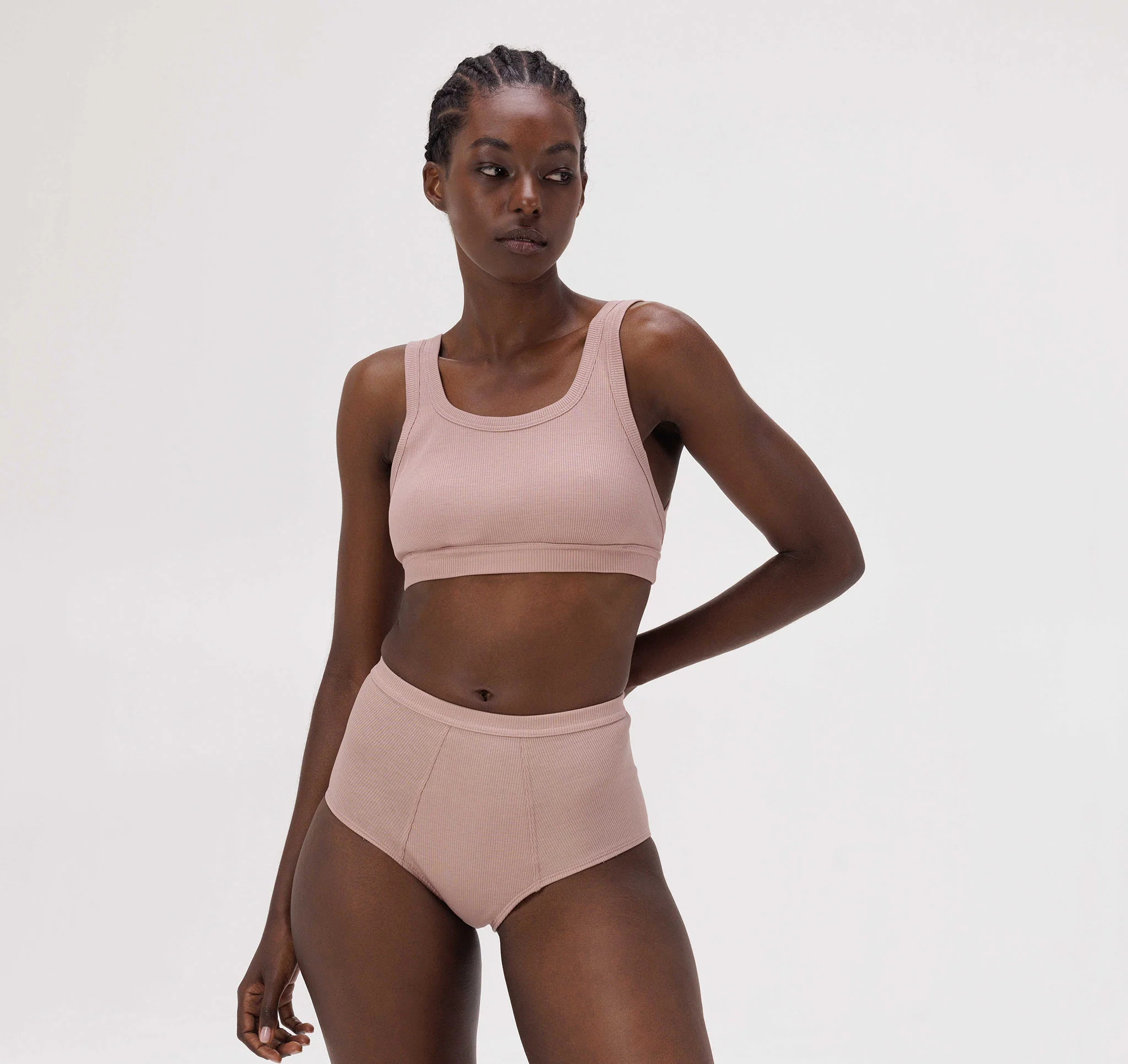 True Rib Tank Bra - Image 3